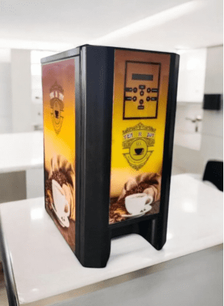 4 Lane Simultaneous Tea n Joy Hot Beverage Vending Machine